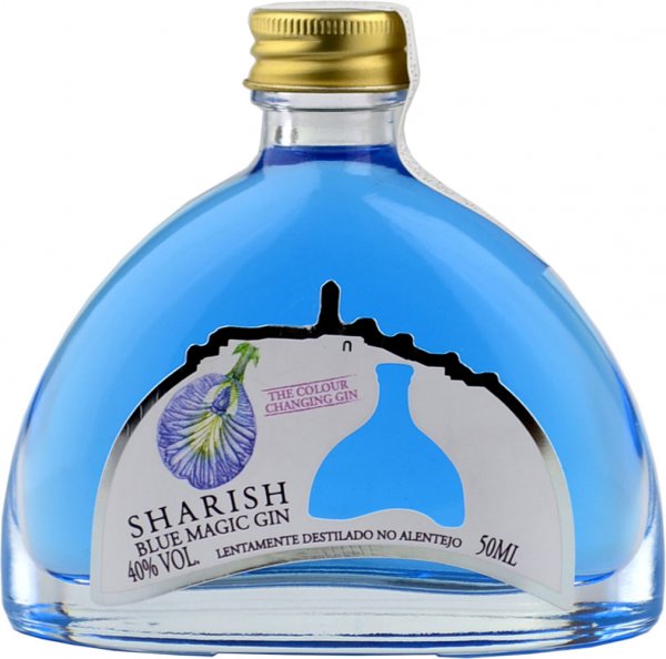Sharish Blue Magic Gin Miniature 5cl
