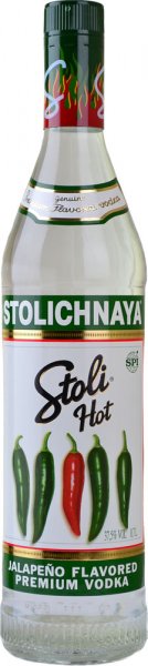 Stoli Hot Jalapeno Vodka (Stolichnaya) 70cl
