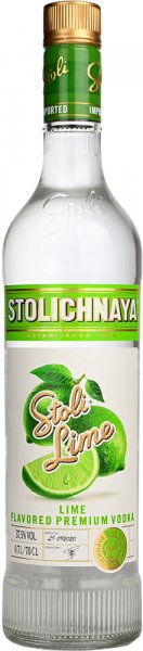 Stoli Lime Vodka (Stolichnaya) 70cl