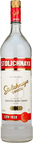 Stolichnaya Red Vodka 1.5 litre