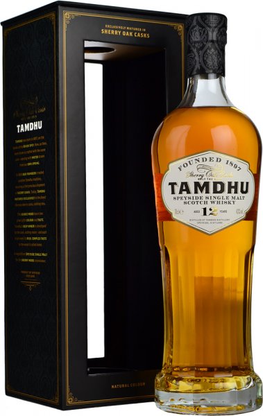 Tamdhu 12 Year Old Sherry Oak Cask Single Malt Scotch Whisky 70cl