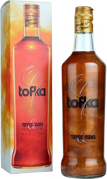 Tofka Toffee Vodka Spirit Drink 70cl