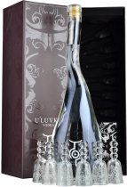 ULuvka Vodka Magnum / 1.75 litre in Gift Box with 6 Shot Glasses