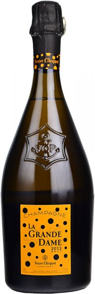 Veuve Clicquot La Grande Dame 2012 Champagne 75cl by Yayoi Kusama