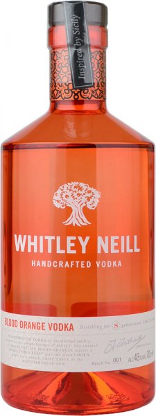 Whitley Neill Blood Orange Vodka 70cl