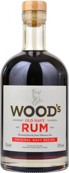 Woods 100 Old Navy Rum 70cl